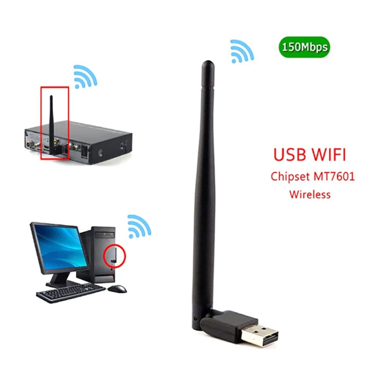 MT7601 150M USB Wireless Card Portable WiFi Signal Receiver, TGCY037A, TGCY037B MT7601 150M USB Wireless Card Portable WiFi Signal Receiver, TGCY037A, TGCY037B